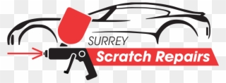 Surrey Scratch Repair - Sports Car Outline Png Clipart