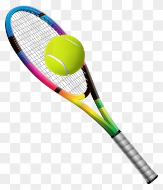 Tennis Racket And Ball Transparent Png Clip Art Image - Tennis Racket Transparent Background
