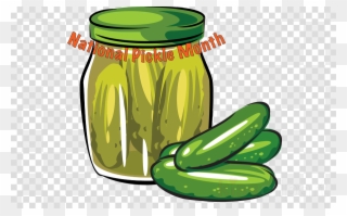 Food Preservation Clipart Pickled Cucumber Food Preservation - Pickles Vector - Png Download