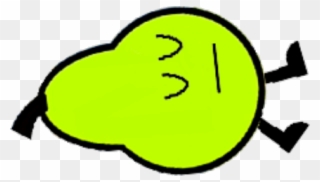 Sleeping Pear - Brawl Of The Objects Pear Clipart