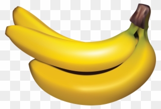 Banana Clipart Different Fruit - Банан На Прозрачном Фоне - Png Download