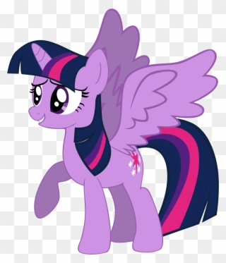 My Little Pony Clipart Vector - My Little Pony Twilight Sparkle With Wings - Png Download