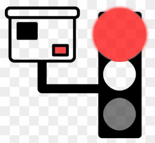Traffic Light Cartoon - Ran Red Light Meme Clipart