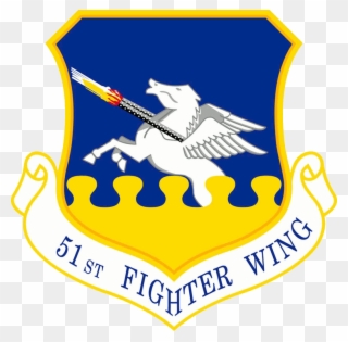 51st Fighter Wing - 51st Fighter Wing Logo Clipart