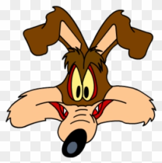 Drawing Coyotes Looney Tunes - Wile E Coyote Smiling Clipart