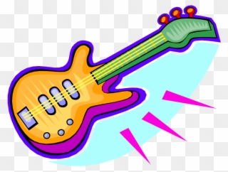 Announcing The Fun Music Company Kids Songwriting - Custom Electric Guitar T-shirt Clipart