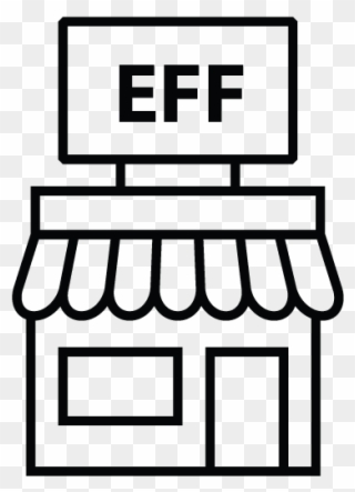 Eat Fit Food - Local Shop Icon Clipart