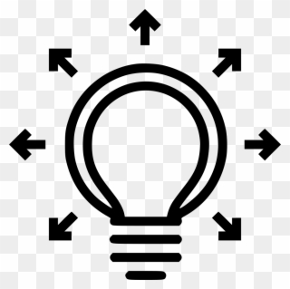 Bulb Thinking Productivity Startup Svg Png Icon - Icon 3 Infographic Idea Clipart
