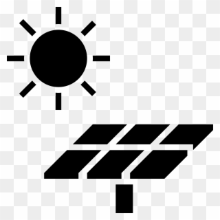 Solar Panels - Solar Panel Icon Png Clipart