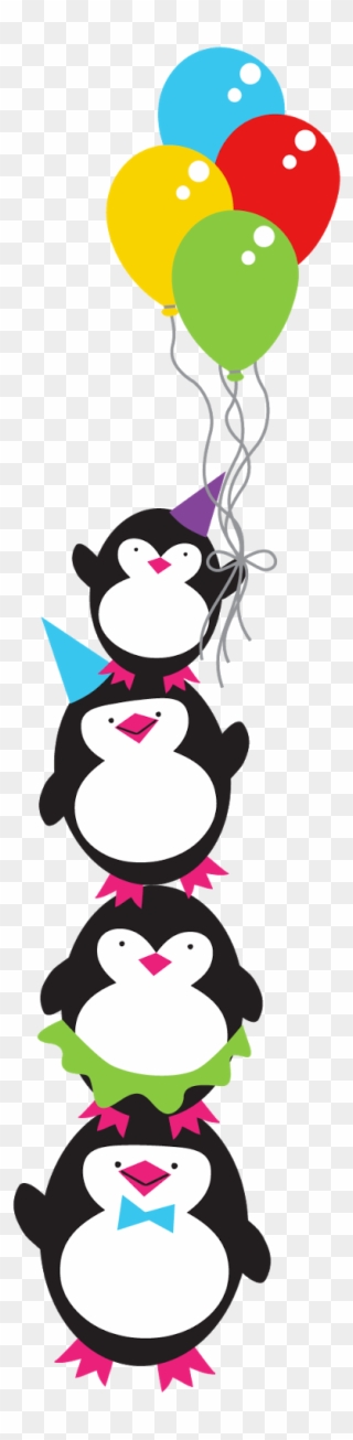 Happy Birthday - Clip Art Penguin Birthday - Png Download