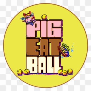 First Off, We Have A New Logo For Pig Eat Ball - Pig Eat Ball Clipart