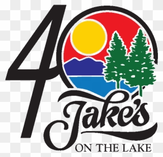 40th - Jake's On The Lake Clipart