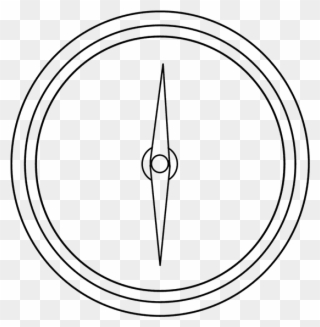 How To Draw Compass - Drawing Clipart