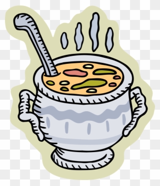 Download Spoon In A Cup Of Hot Soup Becomes Warmer - Examples Of Radiation Gif Clipart