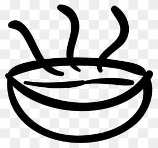Hot Bowl Food Svg Png Icon Free - Cooking Png Icon Hand Drawn Clipart
