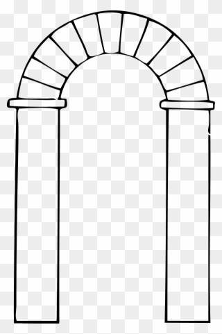 Arch Types - Roman Arch Clip Art - Png Download