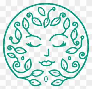 Organic Cosmetic Logo Vector Clipart