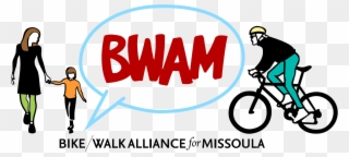 Bike/walk Alliance Missoula Is A Non Profit, Member - E Bike Clipart