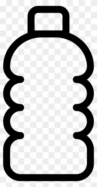 This Is An Image Of What Appears To Be A Plastic Bottle - Plastic Icon Clipart