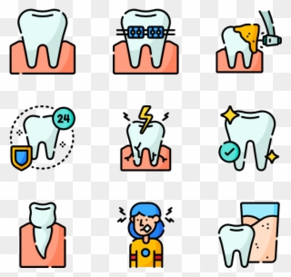 Dentist And Dental Care - Icon Clipart