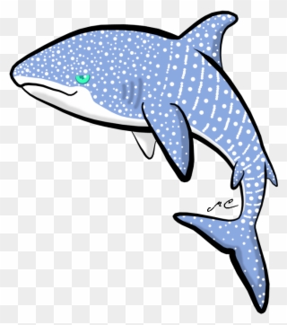 Whale Shark By Mischievouspooka - Whale Shark Chibi Clipart