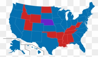 File2016 Us Presidential Election Polling Map Gender - Congressional Districts 2018 Clipart