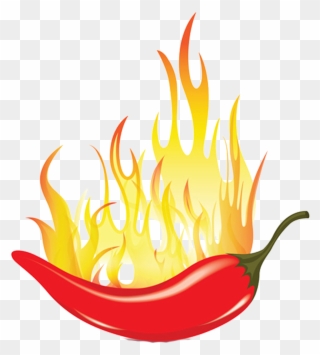 Chili Mexican Cuisine Capsicum Spice Fire Transprent - Chili Pepper Clipart