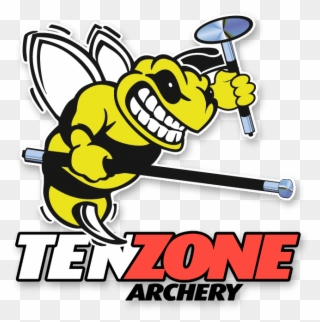 On E Archery - Bee Stinger Archery Logo Clipart