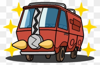 Scooby Doo Clipart Mystery Machine - Pokemon Charjabug Car - Png Download