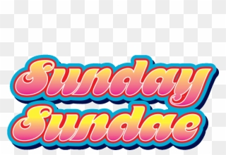 Something About A Certain Sunday, On A Certain Weekend, - Sundae Sunday Clipart