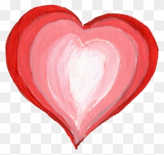 Free Download - Love Heart Paint Png Clipart