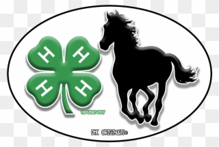 Stock Show Gear Shop Png Steel Horse Stickers - Horse Decals Clipart