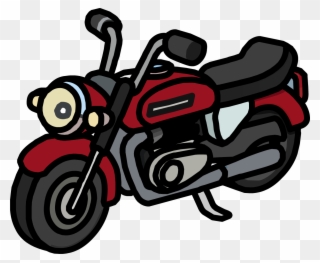 Motorbike - Moto Club Penguin Clipart