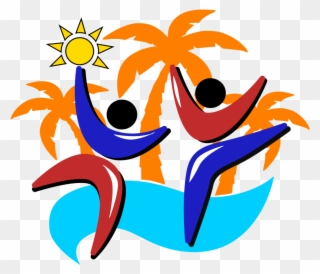 August 25th & 26th - Beach Handball Logo Clipart