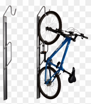 Urban Space Wall Mount Bike Rack Wishbone Site Furnishings - Rak Sepeda Di Mobil Clipart