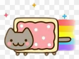 Hola Sticker - Kawaii Cute Pusheen The Cat Clipart
