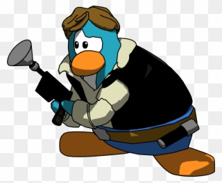 Starwars 2013 Game Shooter Player - Construction Worker Club Penguin Clipart