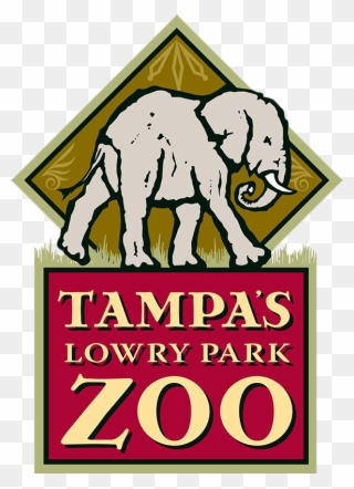 Tampa's Lowry Park Zoo Logo Clipart