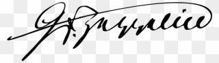 Ferdinand Von Zeppelin Signature Clipart
