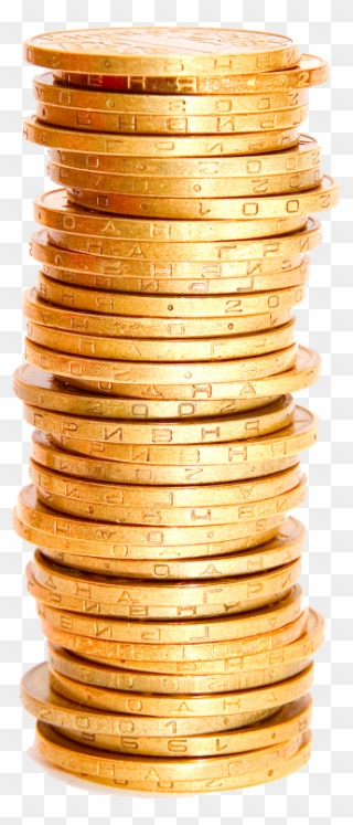 Clip Free Coin Png Images Transparent Free Download - Stack Of Coins