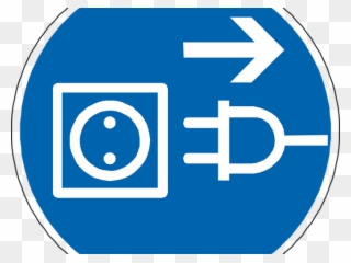 Plug Clipart Current Electricity - Vor Öffnen Netzstecker Ziehen - Png Download