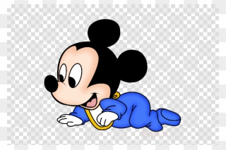 Disney Babies Clip Art Clipart Mickey Mouse Pluto Minnie - Baby Mickey Mouse Png Transparent Png
