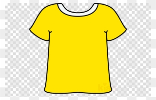 T Shirt Clip Art Yellow Clipart T-shirt Hoodie Clip - Mens Red Shirt Aesthetic - Png Download