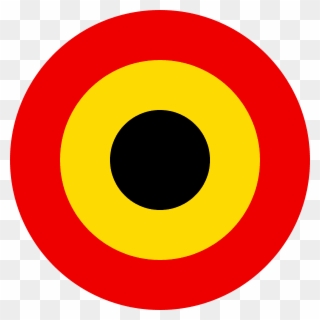 Active 1909 - Belgian Air Force Roundel Clipart