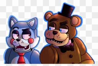 Candy And Freddy - Fnaf Candy And Freddy Clipart