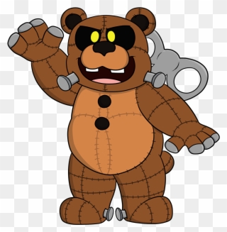 Bubba From Fnaf World - Five Nights At Freddy's Clipart