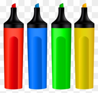 Colored Marker Png Clipart Marker Pen Clip Art - Colored Marker Png Transparent Png