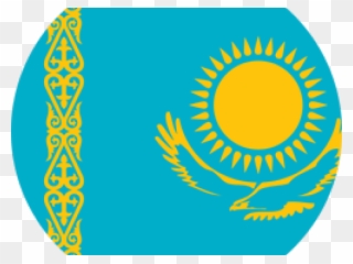 Kazakhstan Flag Clipart - Kazakhstan Flag - Png Download