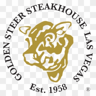 Golden Steer Steakhouse Las Vegas Logo Clipart