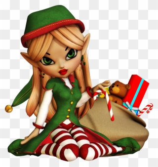Christmas Dolls Clipart - Png Download